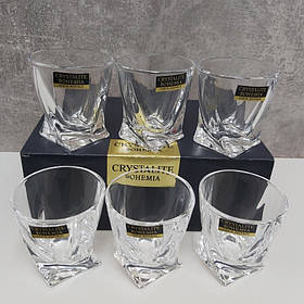 Набір чарок Bohemia Quadro для горілки 55 мл 6 шт 2k936-99A44 55 BOH