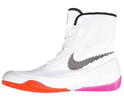 Боксерки NIKE MACHOMAI 2 SE White/Black/Bright Crimson DJ4472-121