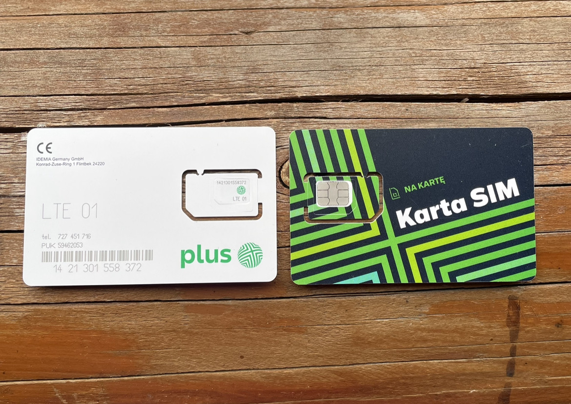 Сім карти Польщі PLUS 🇵🇱/Сім карти Польші Plus
