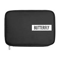 Чехол на ракетку для настольного тенниса Single Case Logo Butterfly 9553800121, black, Land of Toys