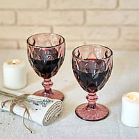 Набір фужерів для вина A-PLUS 6 шт 240 мл (9004/1508DL) Purple Red