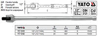 Вороток шарнірний квадрат 1/2" L-360 мм YATO YT-1241