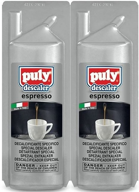 Засіб від накипу в кавоварках Puly Descaler (2 x 125 мл)