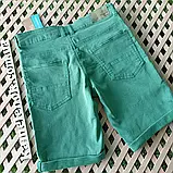 Підліткові джинсові шорти на хлопчика Відмінна якість Розмір 11-12 років 152 см, фото 2