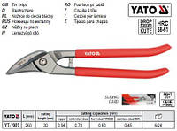 Ножиці по металу YATO праві l=260 мм YT-1901