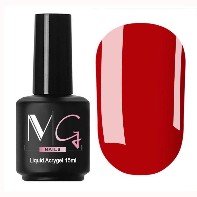 Акрил-гель рідкий MG Nail Liquid Acrygel №19 Червоний 15 мл, фото 1