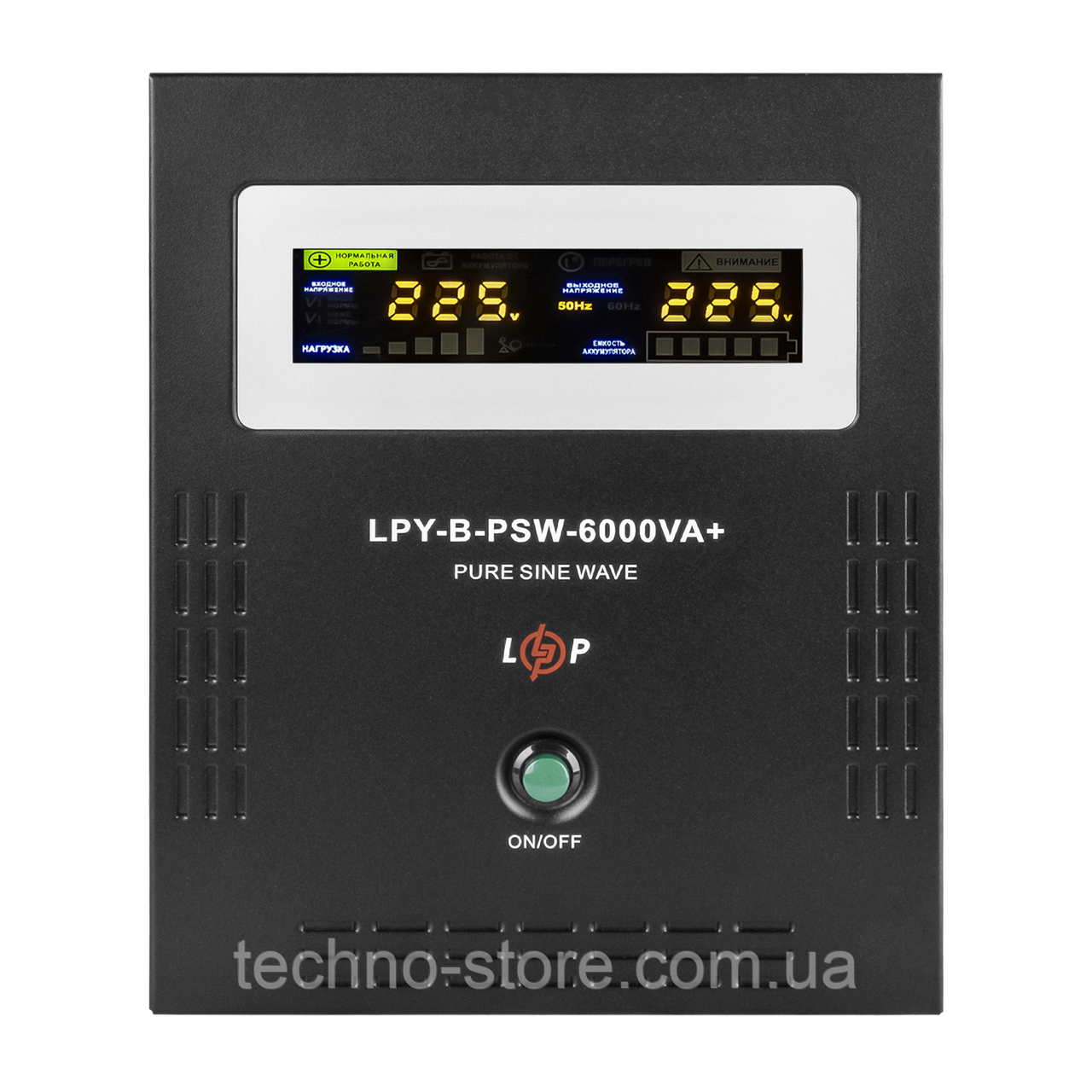 ДБЖ з правильною синусоїдою 48V LPY-B-PSW-6000VA+(4200Вт)10A/20A