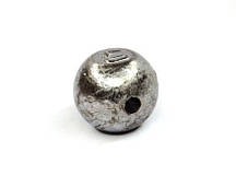 Грузило для риболовлі, Куля, ковзна, з широким отвором, 40г