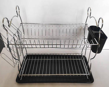 Сушка для посуду Dish rack WL 2606 C Silver (84593)