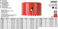 Пила кольцевая YATO кільцева бі-металева HSS M3 Ø=19 мм YT-3303