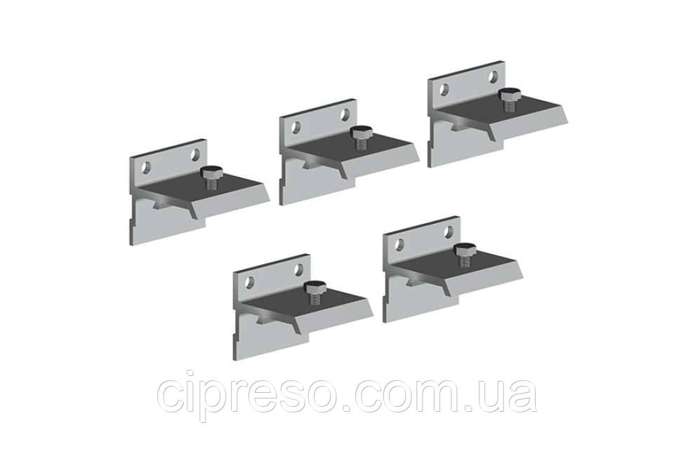 Настінний кріплення для напрямної рейки Valcomp H2, двері до 45 мм, фото 1