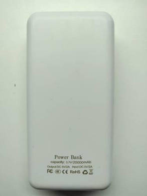 Power Bank 20000 mAh білий, фото 1