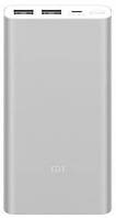 Xiaomi Mi Power Bank 2s 10000 mAh 2xUSB QC2.0 PLM09ZM Silver