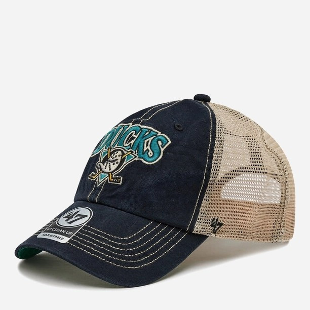 Кепка 47 Brand ANAHEIM DUCKS TUSCALOOSA чорний, бежевий Уні OSFA H-TSCLA25LAP-VBC