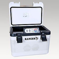 Автомобільний холодильник 19л до -3°C і ПІДІГРІВ до +60°C, в авто 12 вольт, автохолодильник Ranger Iceberg