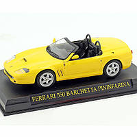 Коллекция Феррари №19 Ferrari 550 Barchetta Pininfarina (1996) Коллекционная Модель в Масштабе 1:43 Eaglemoss