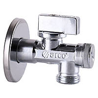 Кран приборный шаровой угловой Arco 02400MAC 1/2х1/2 дюйма -KTY24-