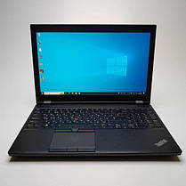Мобільна робоча станція Б-клас Lenovo ThinkPad P50 / 15.6" (1920x1080) IPS / Intel Core i7-6700HQ (4 (8), фото 2