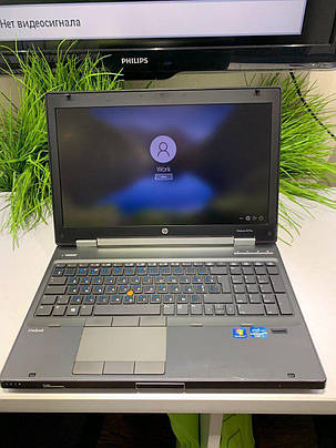 Мобільна робоча станція HP EliteBook 8570w / 15.6" (1920x1080) TN / Intel Core i7-3720QM (4 (8) ядра по 2.6, фото 2