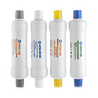 Комплект картриджей Aquafilter EXCITO-B-CLR-CRT для системы EXCITO-B, AIPRO-20M-QM, AISTRO-2-QM, AICRO-3-QM,