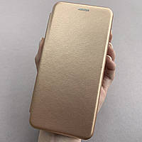 Чехол-книга для Samsung Galaxy A22 5G книжка с подставкой на телефон самсунг а22 5г розовое золото stn