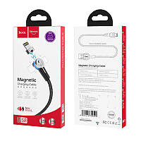 Кабель USB Hoco S8 Magnetic Lightning Cable Black продаж