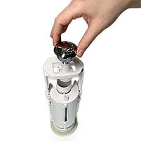 Пристрій зливного бачка, зливний механізм Perfect Float з подвійним зливом клапан нижньої подачі води, 3/6 NKP, фото 4