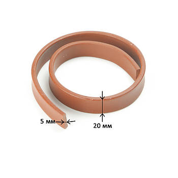 Шнур бентонітовий 5х20 мм для гідроізоляції та герметизації введення комунікацій, 5 м.п. Sanpol (Україна)