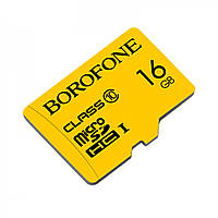 Карта пам'яті MicroSD Borofone 16GB Class 10 Original продаж