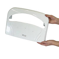 Диспенсер для покриттів (паперових накладок) на унітаз настінний із пластику Afacan, білий, фото 2