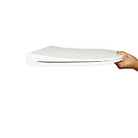 Ободок для унітазу Slim Inci з термопласту з кришкою з мікроліфтом NKP (SANPREIS), фото 3