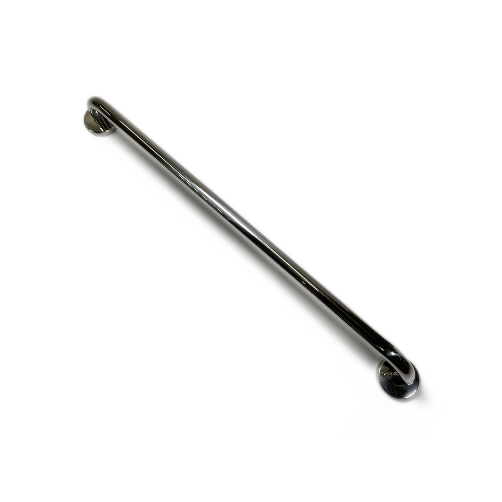 Поручень прямий з нержавіючої сталі D19 мм. Maxiflow Sanpreis Ручка настінна для літніх людей, фото 1