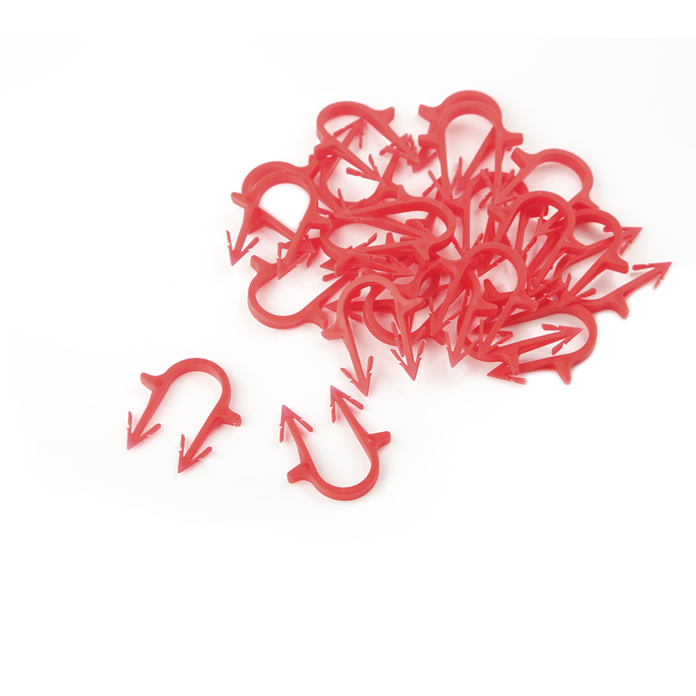 Кріпильна якорна скоба для труб теплої водяної підлоги для такера Sanpol 100 шт Sanpol фіксатор, кріплення, фото 1