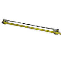 Тримач для рушників у ванну прямий BETA 50 см з нержавіючої сталі Maxiflow (SANPREIS), фото 2