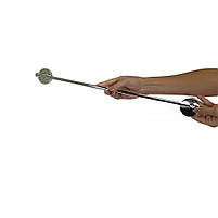 Тримач для рушників у ванну прямий BETA 50 см з нержавіючої сталі Maxiflow (SANPREIS), фото 5