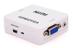 Перехідник HDMI VGA конвертер (коробка)