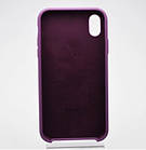 Чохол накладка Silicon Case для iPhone XR Purple, фото 3
