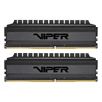 Оперативная память Patriot Viper 4 Blackout PVB416G320C6K Black 16 GB (2x8 GB) DDR4 3200 MHz