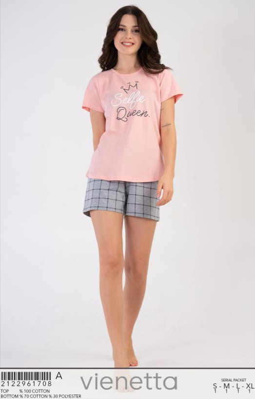 Молодіжна піжама з шортами, фото 1