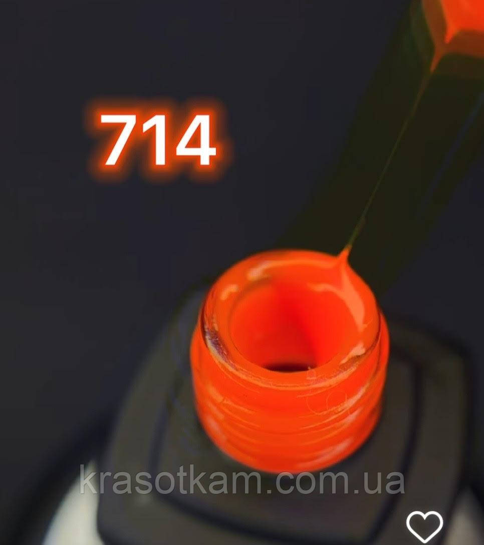 Гель-лак Moon Full Neon No714, 8 мл.