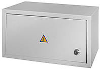 Розподільчий щит 15 модулів металевий 170х330х105мм IP31 навісний з замком [s0100023] E.NEXT e.mbox.stand.n.15.z