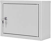 Розподільчий щит 12 модулів металевий 241х310х121мм IP31 навісний [p0100201] E.NEXT e.mbox.pro.n.12