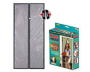 Москітна сітка Magic Mesh 210х100 см, Антимоскітна сітка на магнітах, фото 6