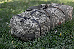 Тактичний рюкзак-баул 85 л, речовий мішок армійський НГУ, траспортна сумка баул, сумка для передислокації
