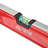 Рівень 60 см 3 капсули алюмінієва рамка 1,2 мм з магнітами Vitals Master, фото 3