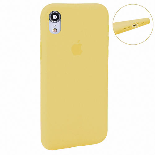 Купить Original Silicone Case Full Size iPhone Xr Yellow (4), цена 176 ₴ — Prom.ua (ID1848940166)
