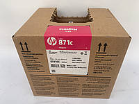 Оригінальний струменевий картридж HP 871C G0Y80C для HP Latex 370, 375, 570 (Magenta, 3000 мл)
