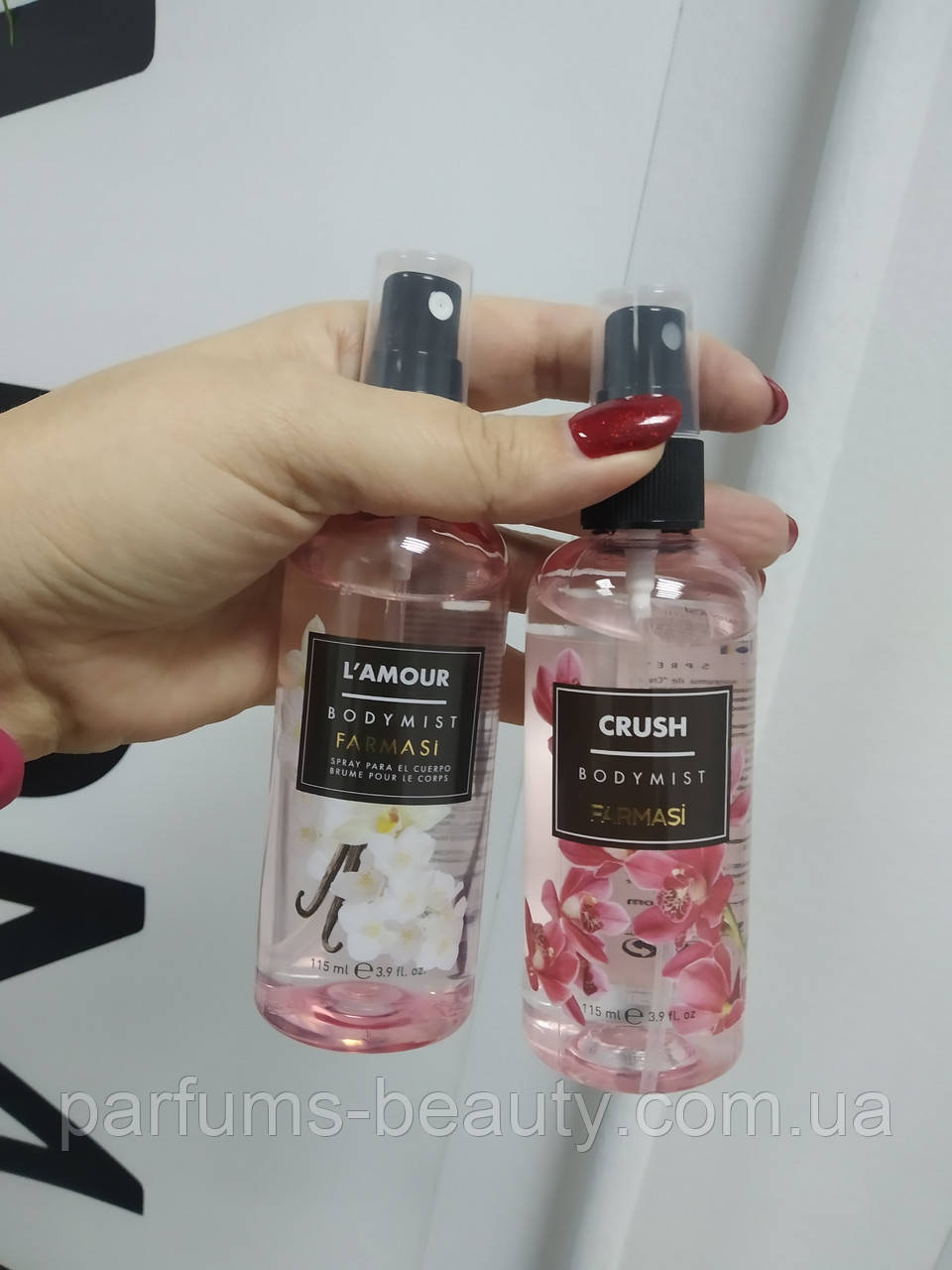 Парфумований спрей для тіла Crush Farmasi Фармаси Краш
