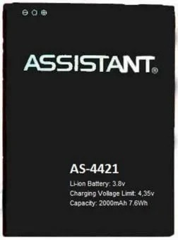 Акумуляторна батарея для мобільного телефону Blackview A5, ASSISTANT AS-4411, AS-4421