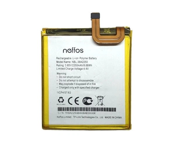 Акумуляторна батарея NBL-38A2250 для мобільного телефону TP-Link Neffos X1 TP902A